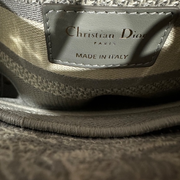 Dior Lady D-Lite Medium Gray Toile de Jouy - Picture 7 of 16